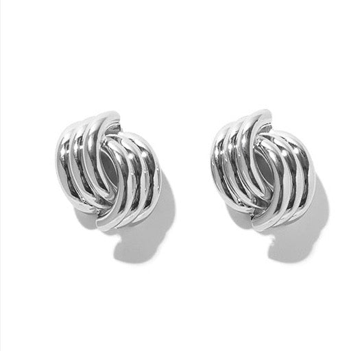 Glitzernde Ohrstecker (Golden / Silber)