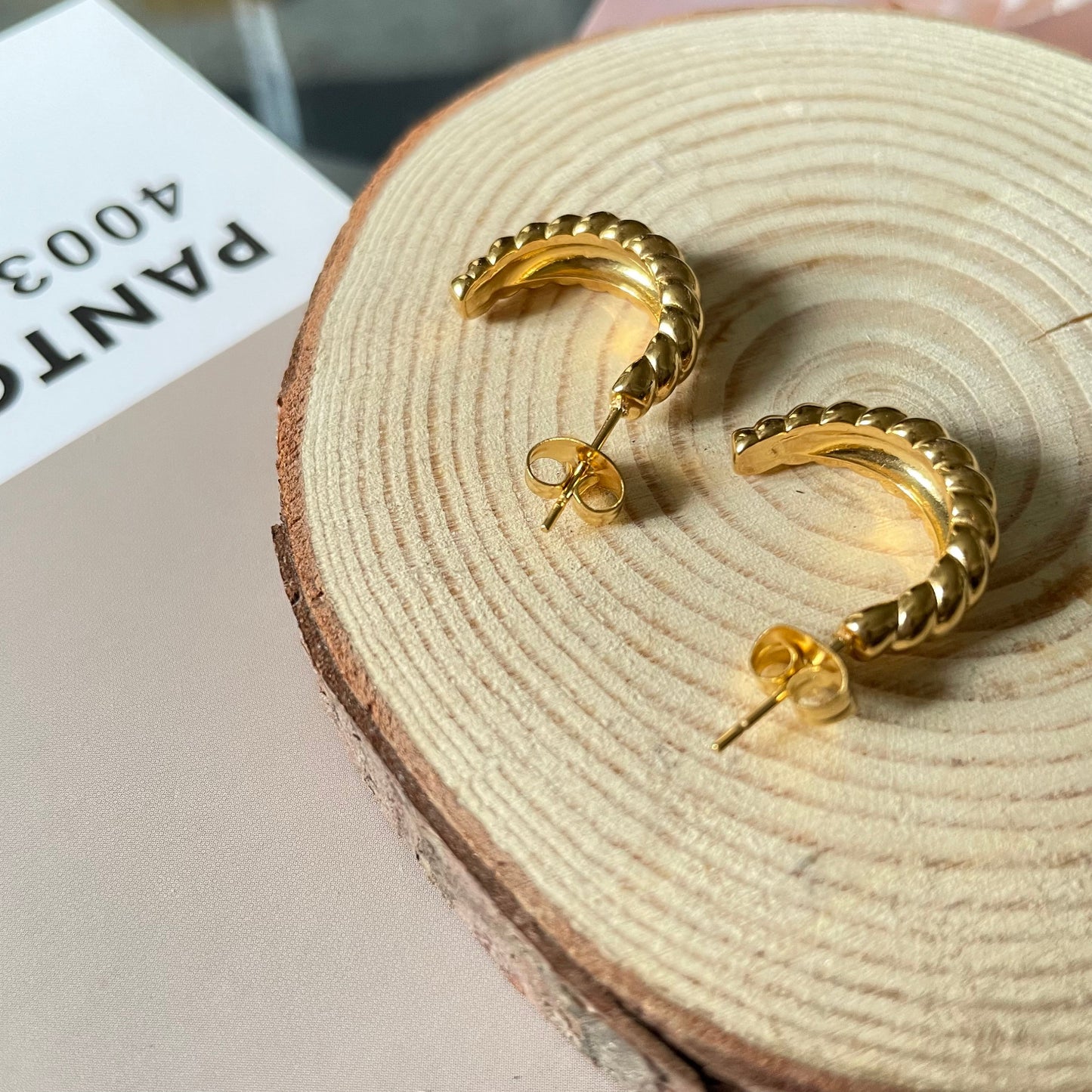 WOVEN Twist Earrings