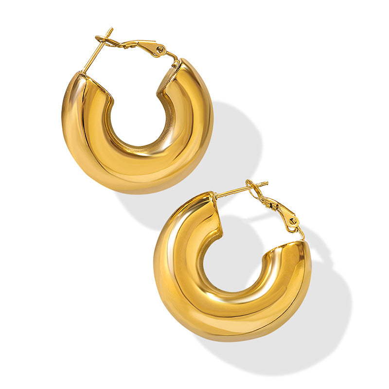 U Hoops Earrings