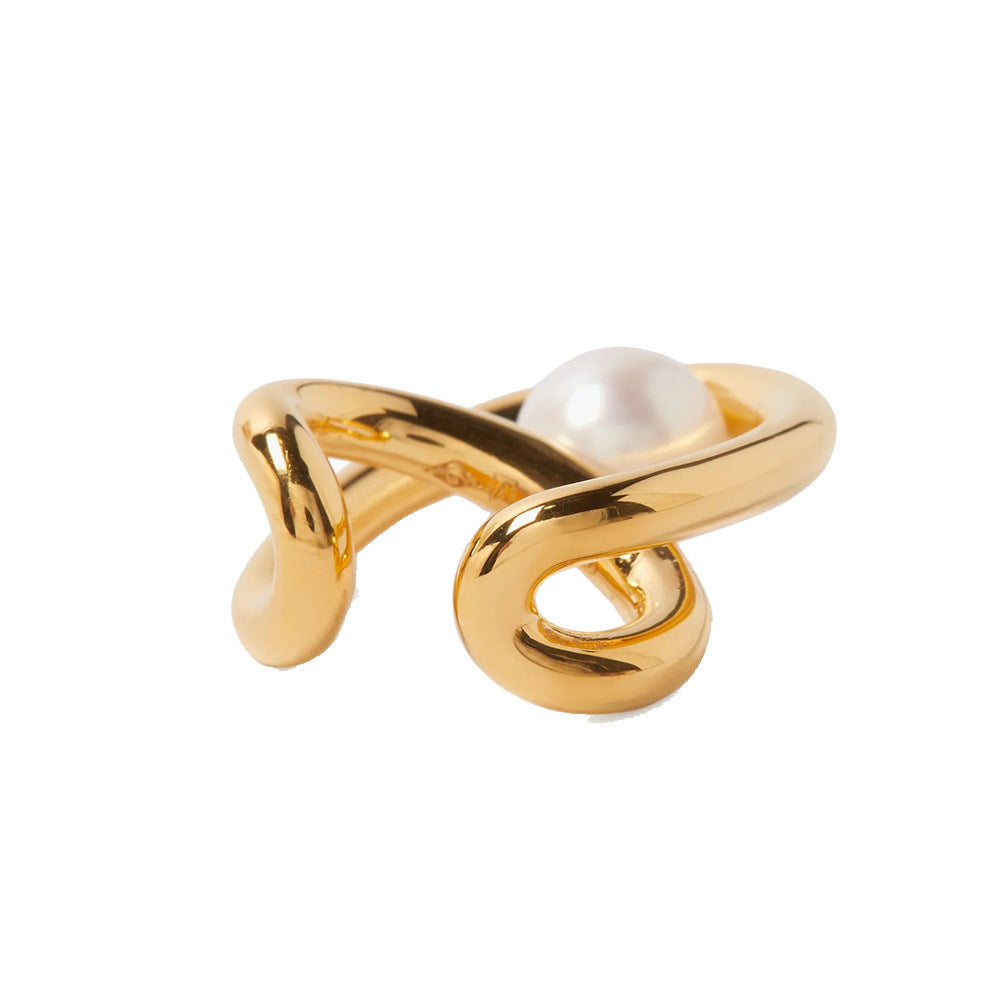 Precious Pearl Ear Clips (Golden / Silver)