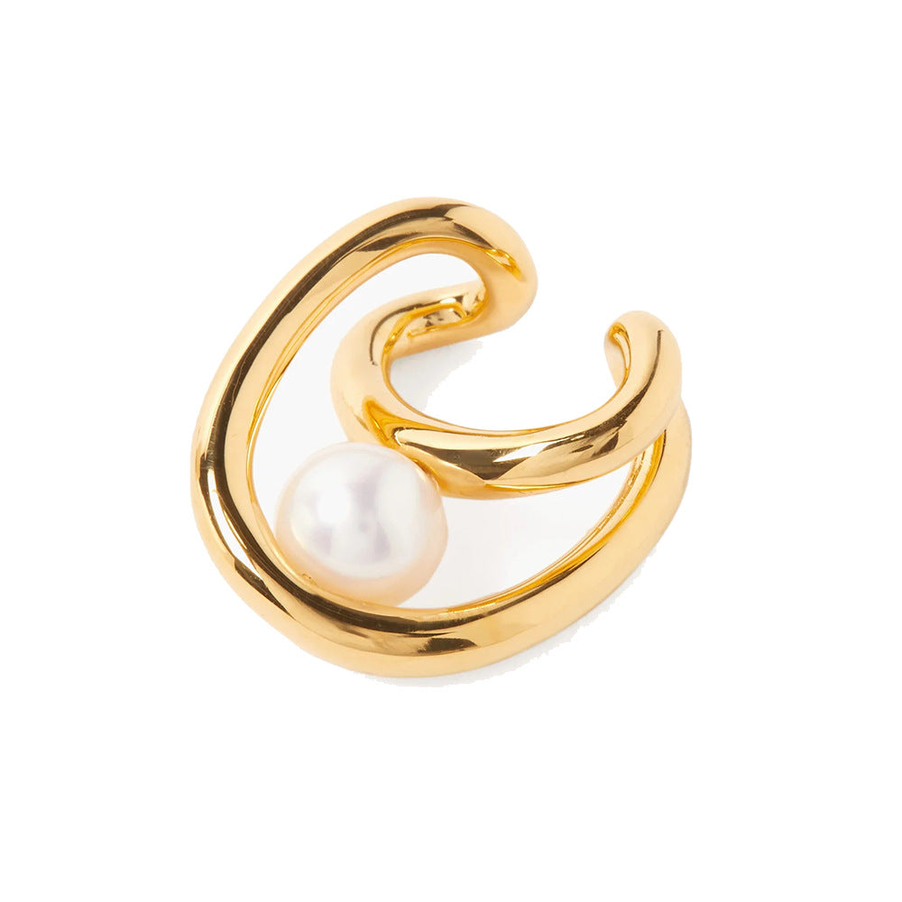 Precious Pearl Ear Clips (Golden / Silver)