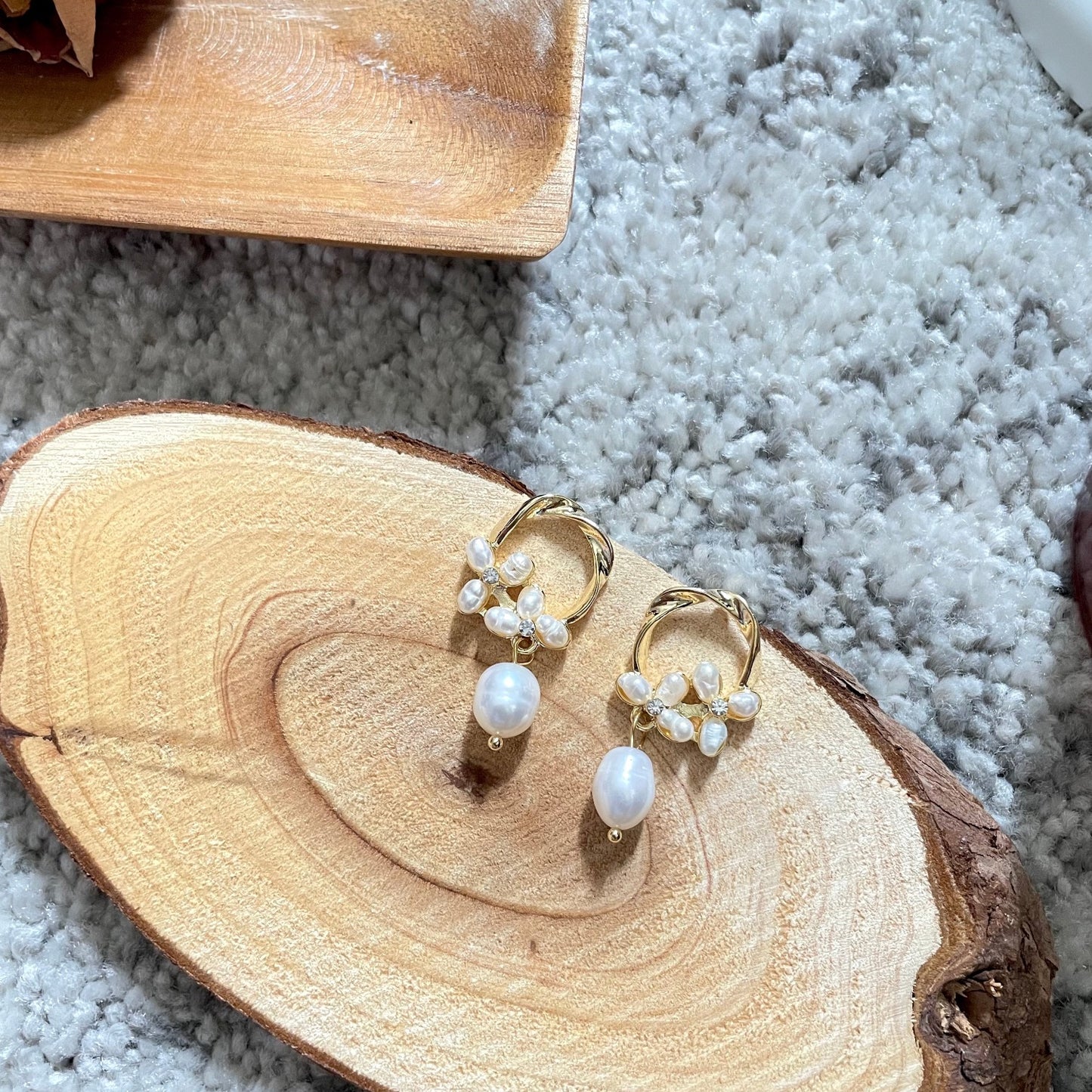 Exotic Pearl Earrings