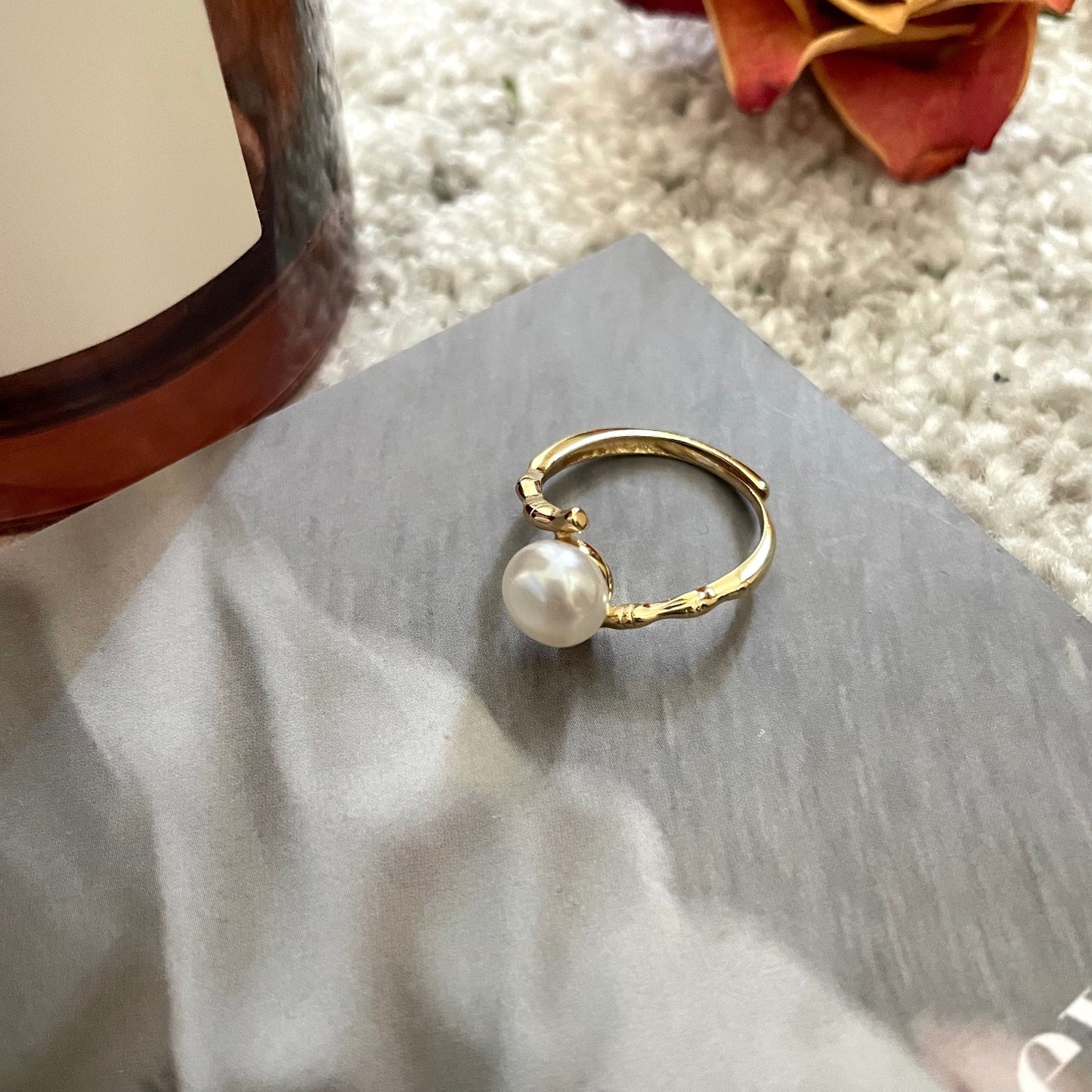 Cela Fine Pearl Ring