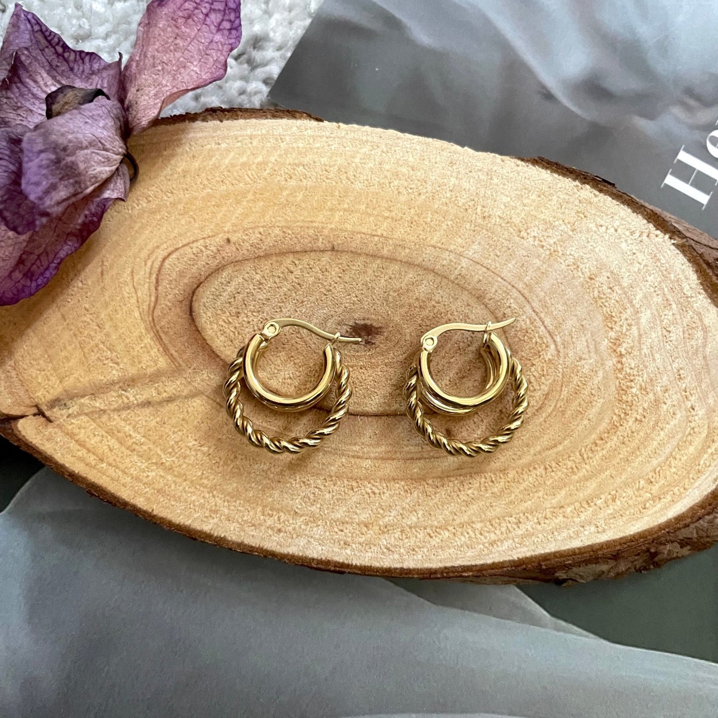 Aria Hoops Earrings