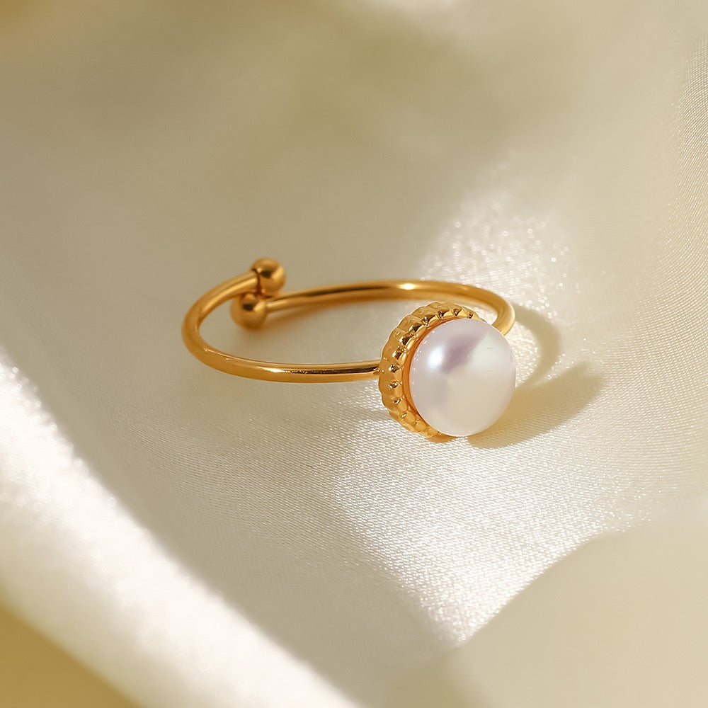 Rio Pearl Stacking Ring