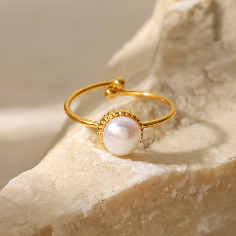 Rio Pearl Stacking Ring