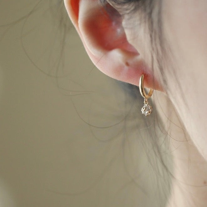 Sparkle Hoop Earrings