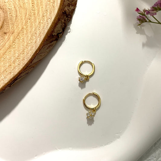 Sparkle Hoop Earrings