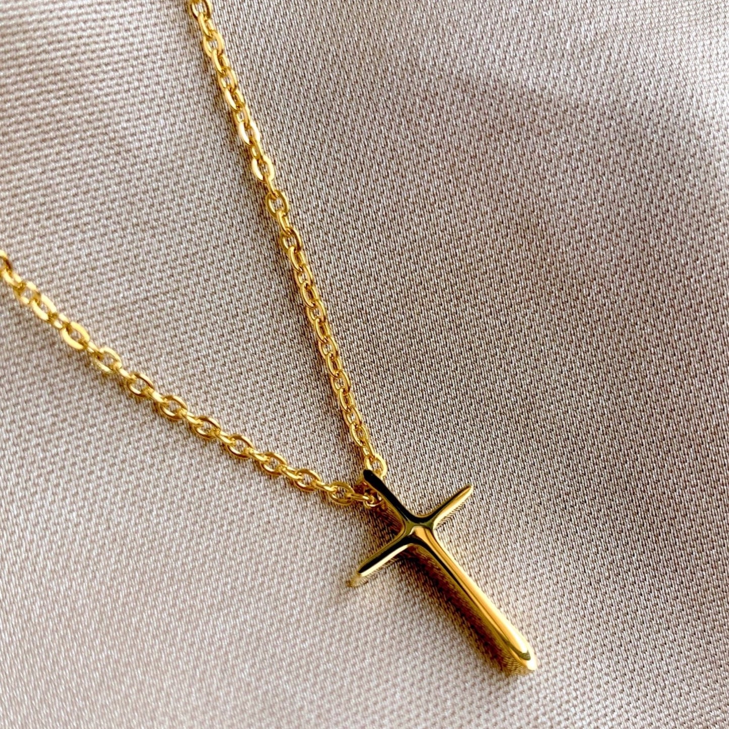 Delicate Mini Cross Necklace