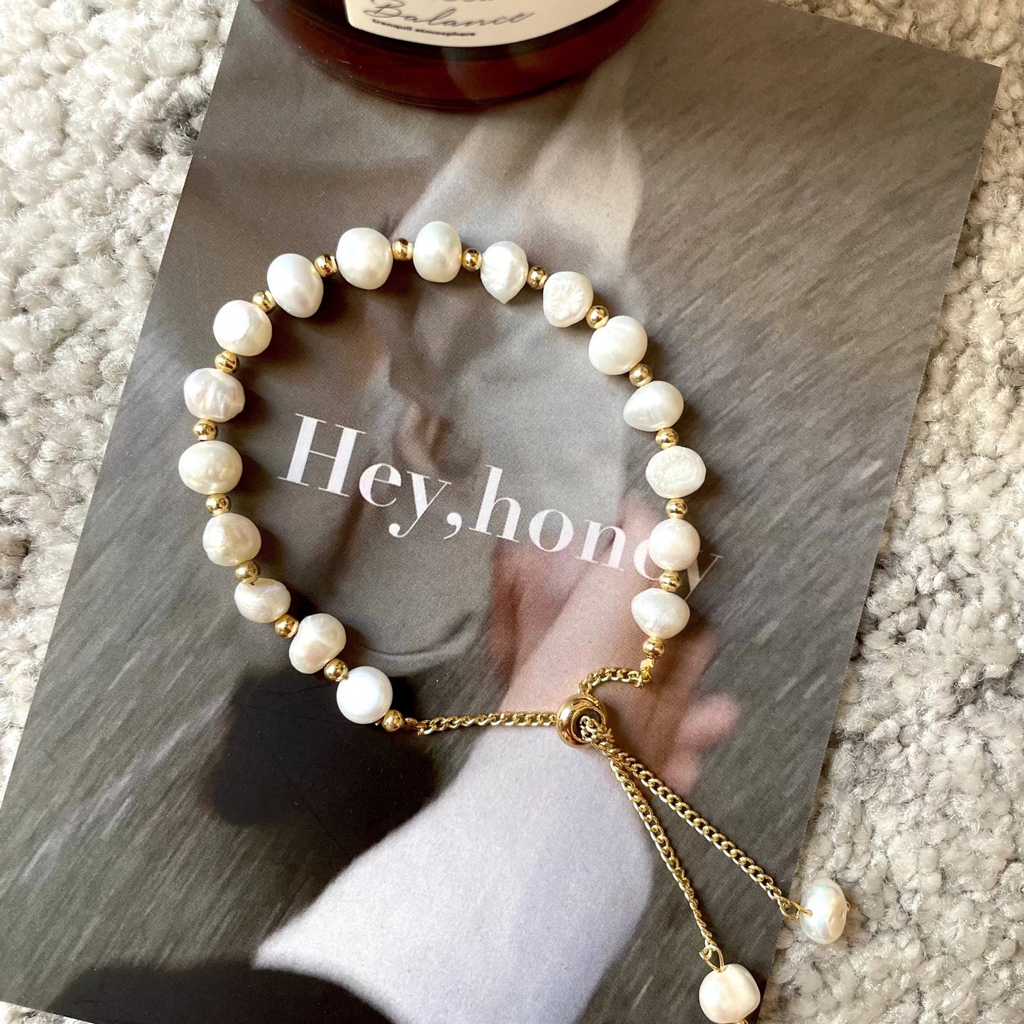 Simple Baroque Pearl Bracelet