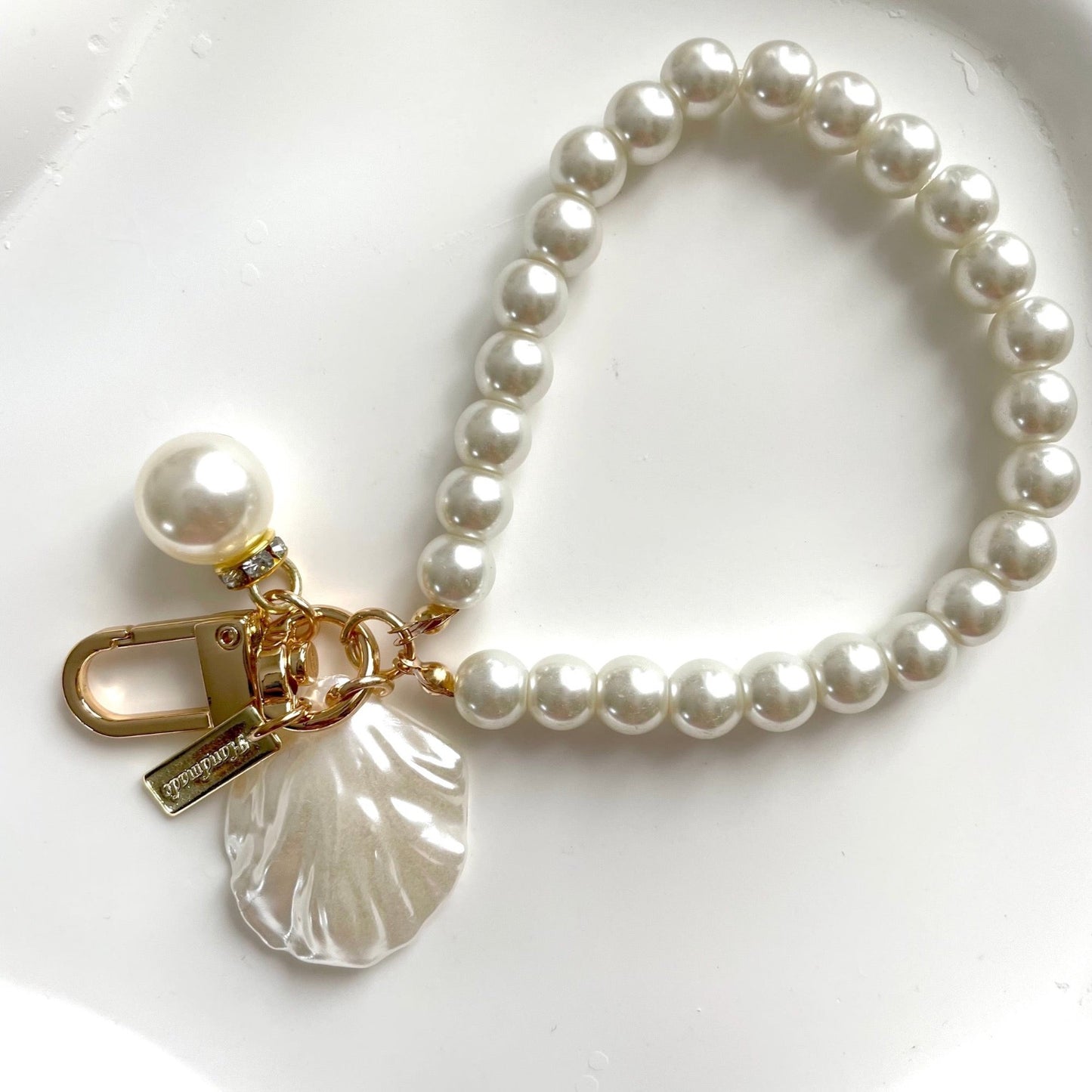 Limited Handmade Pearl Keychain