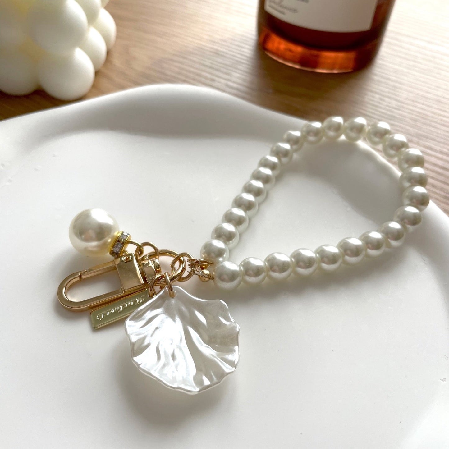 Limited Handmade Pearl Keychain