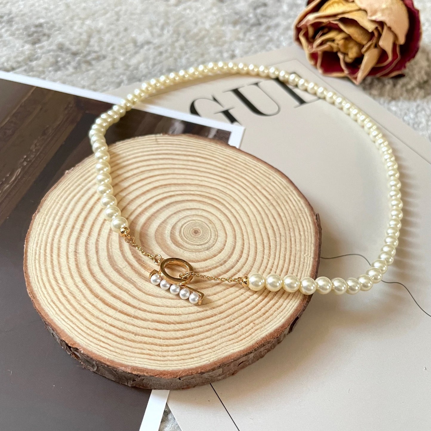 Collier à boucle OT tendance