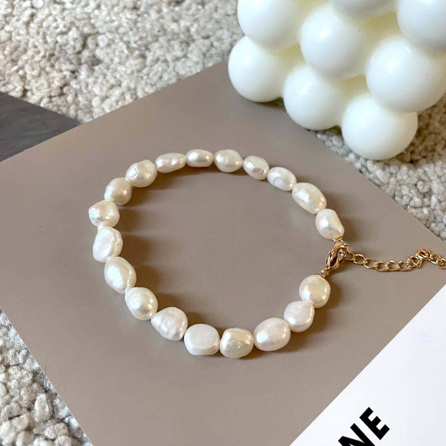 Natural Freshwater Pearl Bracelet