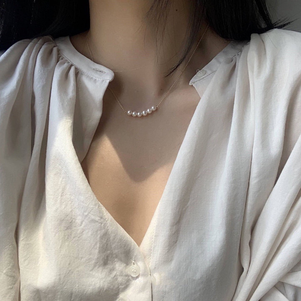 Deia Fine Pearl Chain