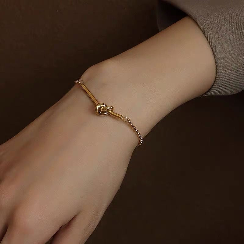 Mini Heart Knot Bracelet